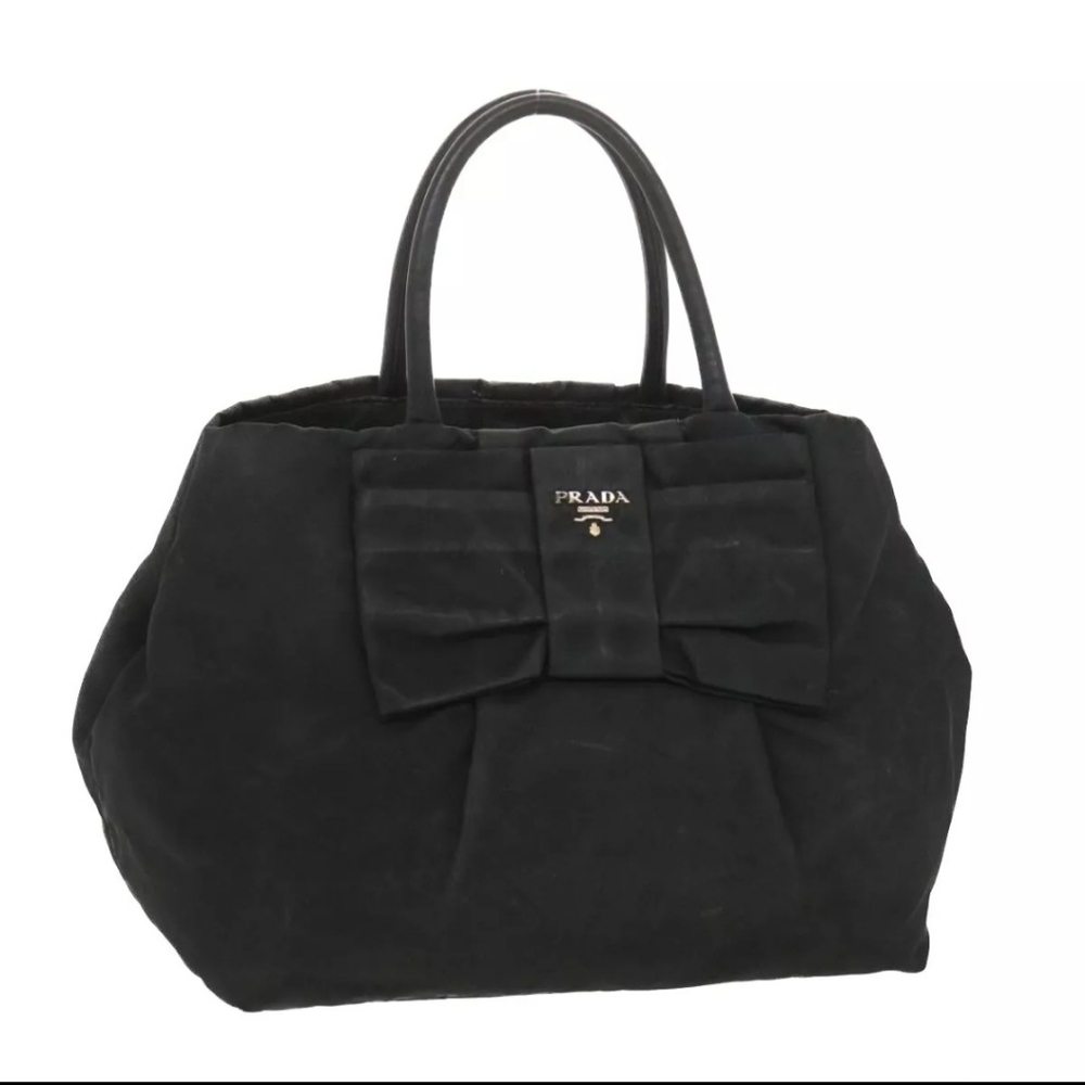 💯AUTHENTIC💯 PRADA VINTAGE TESSUTO NYLON BOW TOTE
